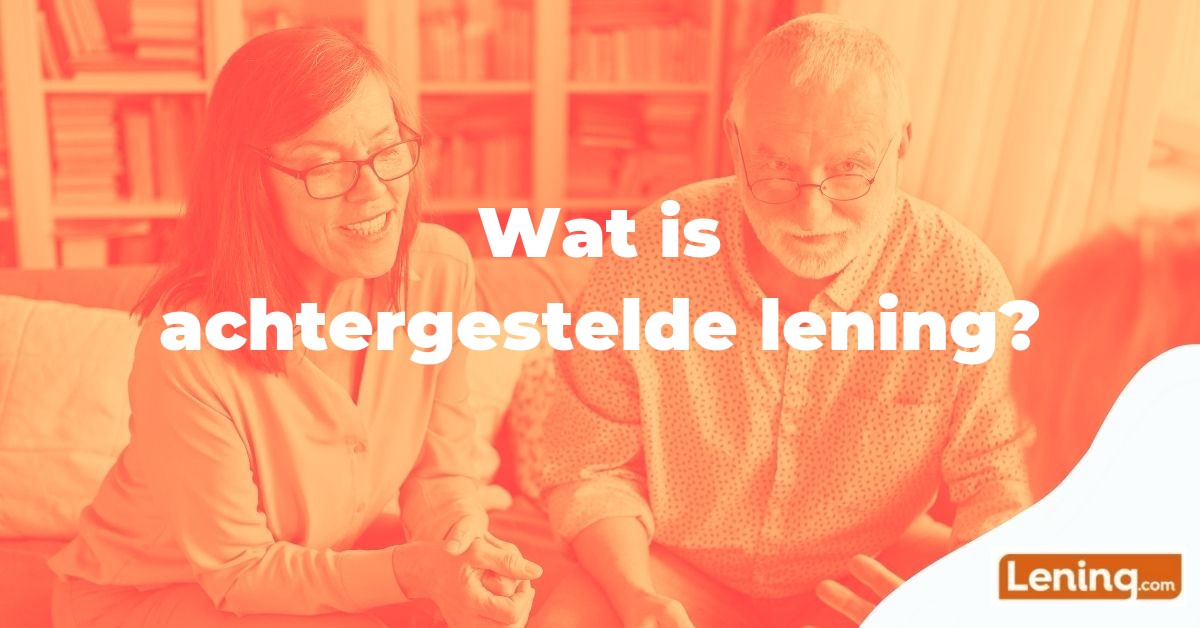 wat is achtergestelde lening header image